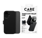 PanzerGlass CARE™ by ® Tango 2-in-1 Wallet Case w. MagSafe iPhone 17 protective phone case Black Cover