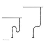 Neomounts ADS06-132BL Colonne vertébrale - fixation magnétique - universel