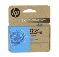 HP 924e Cartouche d’encre authentique EvoMore couleurs séparées pour imprimante jet d'encre