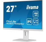 iiyama ProLite XUB2792QSU-W6 Monitor PC 68,6 cm (27") 2560 x 1440 Pixel Quad HD LED Bianco
