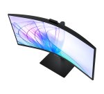 Samsung S65VC écran plat de PC 86,4 cm (34") 3440 x 1440 pixels UltraWide Quad HD LCD Noir