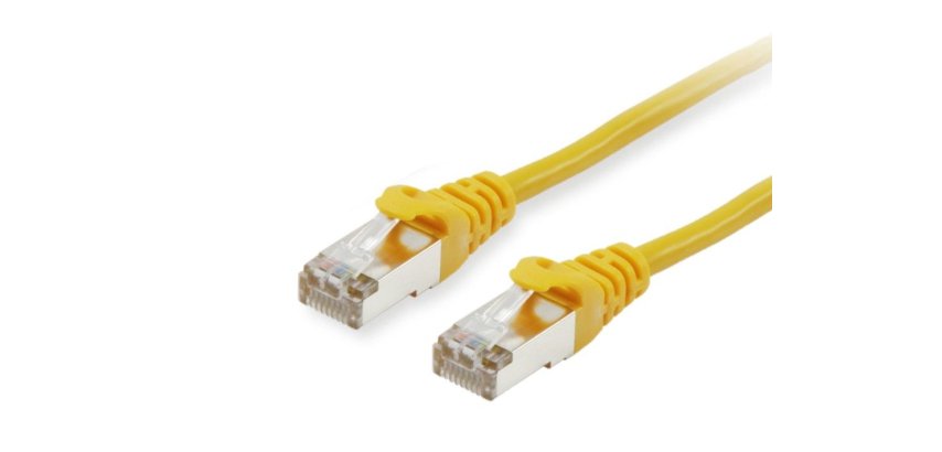 Equip 605566 cavo di rete Giallo 10 m Cat6 S/FTP (S-STP) Rotondo