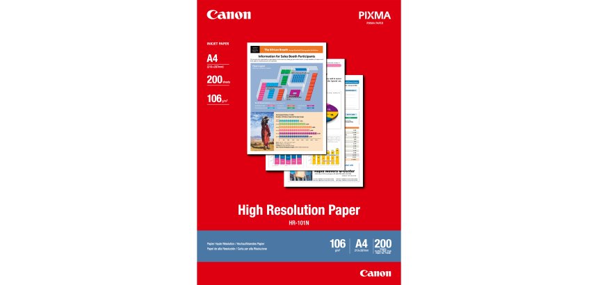 Canon Papier haute résolution A4 HR-101N - 200 feuilles