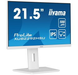 iiyama ProLite XUB2292HSU-W6 écran plat de PC 54,6 cm (21.5") 1920 x 1080 pixels Full HD LED Blanc
