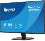 iiyama ProLite X2791HS-B1 écran plat de PC 68,6 cm (27") 1920 x 1080 pixels Full HD LED Noir