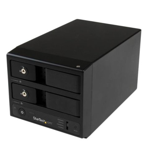 StarTech.com Boîtier USB 3.0 / eSATA sans tiroir pour 2 disques durs SATA III 3,5" avec UASP, SATA 6Gb/s et échange à chaud