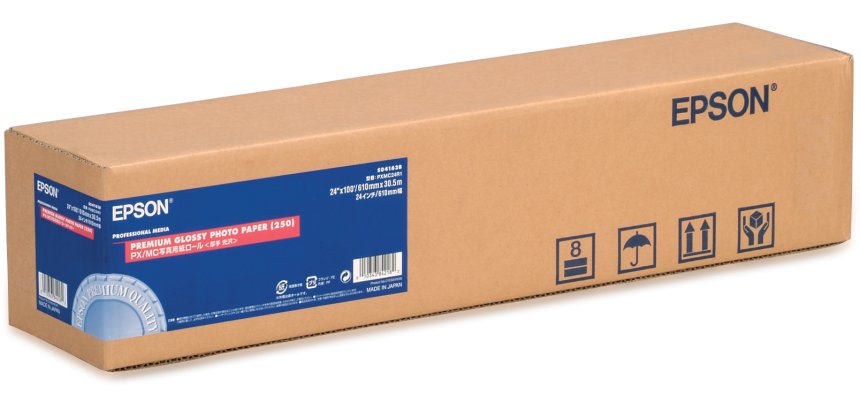 Epson Pap Photo Premium Glacé (250) 260g 24" (0,610x30,5m)