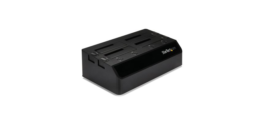 StarTech.com Station d'accueil USB 3.0 pour 4 disques durs SATA III 2,5"/3,5" 6Gb/s - Dock HDD / SSD avec UASP et ventilateurs