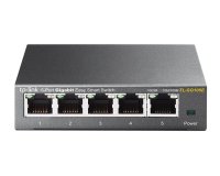 TP-Link TL-SG105E Gestionado L2 Gigabit Ethernet (10/100/1000) Negro