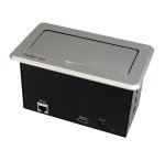 StarTech.com Boîtier de connexion pour table de réunion - HDMI / VGA / Mini DP vers sortie HDMI avec port USB à charge rapide