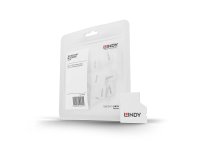 Lindy 40479 bloqueador de puerto SD card Blanco Acrilonitrilo butadieno estireno (ABS)