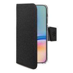 Celly WALLY mobile phone case 17 cm (6.7") Wallet case Black