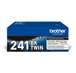 Brother TN-241BKTWIN cartucho de tóner 2 pieza(s) Original Negro