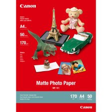 Boîte de 50 feuilles de papier photo mat A4 170g MP101