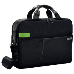 Sac Inch Laptop Bag pour ordinateur 15,6'', 2 compartiments + pochettes - L41 x H31 x P9 cm Noir