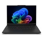 Lenovo ThinkPad T16 Gen 5 (Intel) Copilot+ PC Intel Core Ultra 7 355 Laptop 40.6 cm (16") WUXGA 32 GB LPDDR5x-SDRAM 512 GB SSD Wi-Fi 7 (802.11be) Windows 11 Pro Belgian Black
