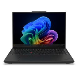 Lenovo ThinkPad T16 Gen 5 (Intel) Copilot+ PC Intel Core Ultra 5 325 Ordinateur portable 40,6 cm (16") WUXGA 16 Go LPDDR5x-SDRAM 512 Go SSD Wi-Fi 7 (802.11be) Windows 11 Pro Noir Suisse