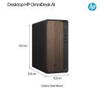 HP OmniDesk AI M03-0024nl PC Intel Core Ultra 5 225 16 GB DDR5-SDRAM 1 TB SSD NVIDIA GeForce RTX 5060 Windows 11 Home Tower AI PC