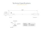 StarTech.com 6ft (2m) UK Laptop Power Cable, BS 1363 to C5 (Clover Leaf), 2.5A 250V, 18AWG, UK Laptop Replacement Cord, Printer Power Cable, Laptop Charger Cord, Laptop Power Brick Cord