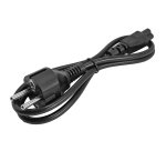 StarTech.com Cable de 1m de Alimentación para Portátiles, Enchufe UE a C5, 2,5A 250V, 18AWG, Cable de Repuesto para Cargador, Cable Hoja de Trébol Mickey Mouse, Cable para Europa, UL