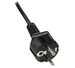 StarTech.com Cable de 1m de Alimentación para Portátiles, Enchufe UE a C5, 2,5A 250V, 18AWG, Cable de Repuesto para Cargador, Cable Hoja de Trébol Mickey Mouse, Cable para Europa, UL