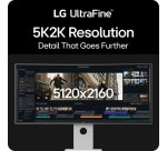 LG 40U990A-W computer monitor 101.6 cm (40") 5120 x 2160 pixels WUHD Black