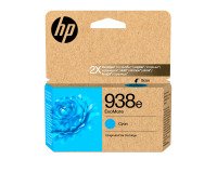 HP 938e Genuine Cyan Ink Cartridge EvoMore
