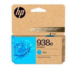 HP cartouche d'encre 938e, 1.650 pages, OEM 4S6X9PE, cyan