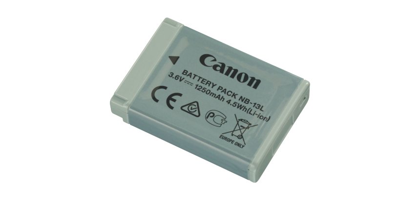 Canon 9839B001 batería para cámara/grabadora Ión de litio 1250 mAh
