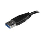 StarTech.com Câble Micro USB 3.0 slim de 3m - Cordon USB A vers Micro B - M/M - Noir