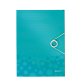Chemise 3 rabats leitz wow polypropylène fermeture élastique coloris menthe 235x320mm