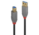 Lindy Câble USB 3.2 Type A vers B, 5Gbit/s, Anthra Line, 5m