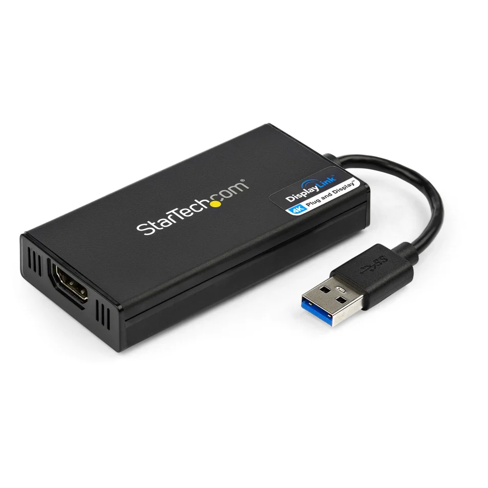 StarTech.com Adaptateur vidéo multi-écrans USB 3.0 vers HDMI - Carte  graphique externe certifié DisplayLink - Ultra HD 4k sur