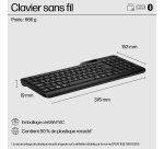 HP 475 DUAL-MODE WL KBD toetsenbord Universeel Bluetooth Zwart