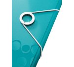 Chemise à élastique WOW, A4, PP,  métallisé