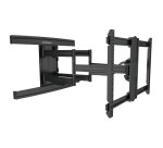StarTech.com Support Mural TV pour Écrans VESA jusqu'à 100" - Support Mural TV à Profil Bas et à Mouvement Complet pour Grands Écrans - Support Articulé Réglable en Inclinaison et en Pivotement, Très Résistant