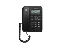 Motorola CT202 Analog telephone Caller ID Black