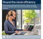 HP Poly Voyager 4320-M Microsoft Teams Certified Headset +BT700 dongle +Charging Stand