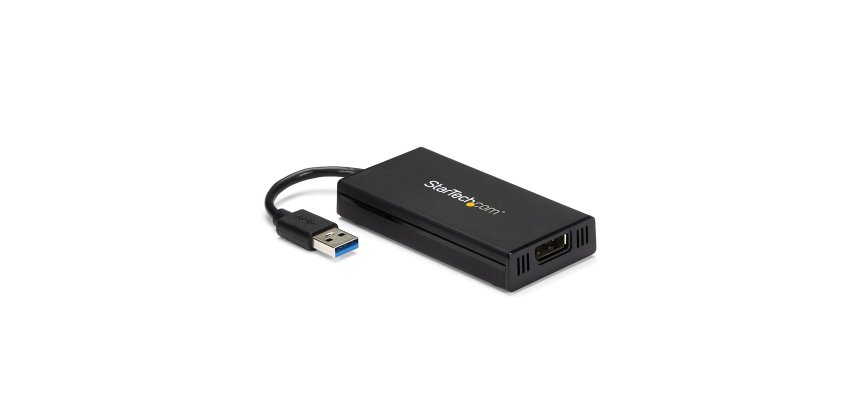 StarTech.com Adaptateur USB 3.0 vers DisplaPort - 4K 30Hz Ultra HD - Certifié DisplayLink - Convertisseur USB Type-A vers DP pour Moniteur - Vidéo Externe et Carte Graphique - Mac et Windows