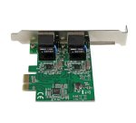 StarTech.com Carte réseau PCI Express à 2 ports Gigabit Ethernet - Adaptateur NIC PCIe GbE