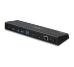 StarTech.com Station d'Accueil USB 3.0 Double Écran avec HDMI et DisplayPort 4K - USB 3.0 vers 4x USB-A, Ethernet, HDMI et DP - Station d'Accueil Universelle USB A pour PC pour Mac/Win
