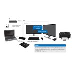 StarTech.com Station d'Accueil USB 3.0 Double Écran avec HDMI et DisplayPort 4K - USB 3.0 vers 4x USB-A, Ethernet, HDMI et DP - Station d'Accueil Universelle USB A pour PC pour Mac/Win