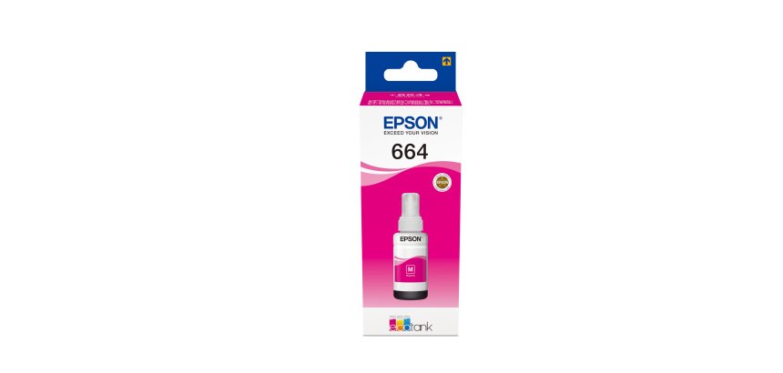 Epson 664 Ecotank Magenta ink bottle