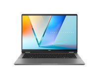 ASUS Vivobook 14 Flip TP3407AA-FLIP-DISSG1X Copilot+ PC Intel Core Ultra 7 355 Hybride (2-en-1) 35,6 cm (14") Écran tactile WUXGA 16 Go LPDDR5x-SDRAM 512 Go SSD Wi-Fi 7 (802.11be) Windows 11 Pro Gris