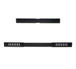 StarTech.com Rack Serveur Mobile 18U 4 Poteaux, Rack Réseau 19" 4 Poteaux avec Roulettes, Rack Roulant avec Profondeur Ajustable pour PC/AV/Données/Informatique - Roulettes, Pieds de nivellement ou Fixation au Sol