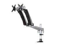 StarTech.com Supporto per Doppio Monitor con bracci articolati - per Monitor a 30" (9Kg) - Impilabile - Assemblaggio Tool-Less