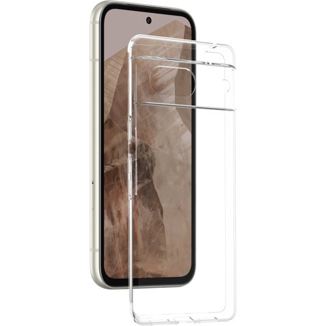 BIG BEN SILITRANSPIXEL8A coque de protection pour téléphones portables 15,5 cm (6.1") Housse Transparent