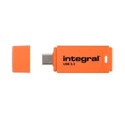 Integral Neon-C INFD32GBNEONCOR3.2 lecteur USB flash 32 Go USB Type-C 3.2 Gen 1 (3.1 Gen 1) Noir