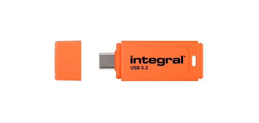 Integral Neon-C INFD32GBNEONCOR3.2 lecteur USB flash 32 Go USB Type-C 3.2 Gen 1 (3.1 Gen 1) Noir