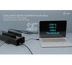 i-tec USB-C/USB-A Metal Charging + data HUB, 15W per port, 20x USB-C
